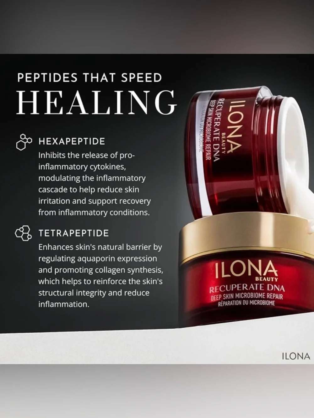 ILONA Recuperate DNA Microbiome Face Moisturizer